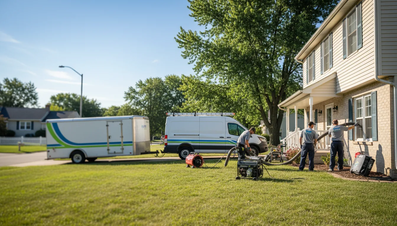 Flooded Basement Restoration And Cleanup With Repair in Feeding Hills, MA near me